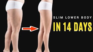 Slim ButtThighCalves in 14 DAYS 12 Min STANDING Intense Lower Body Workout No Equipment [upl. by Waiter79]