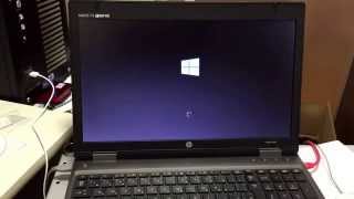 ProBook 6560b 完全シャットダウンからssd起動 [upl. by Rehtse]