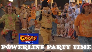 Powerline Dance Party down Main Street at Mickeys NotSoScary Halloween Party [upl. by Crompton]