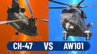 CH47 vs AW101 jaki śmigłowiec zwycięży Który lepszy dla Polski POJEDYNEK 1 [upl. by Litha]