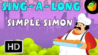 Karaoke Simple Simon  Songs With Lyrics  CartoonAnimated Rhymes For Kids [upl. by Fondea]