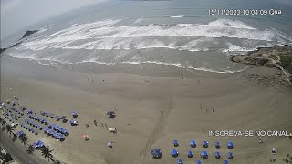 Praia dos sonhos  Itanhaém SP PRAIA AO VIVO [upl. by Ydeh]