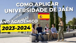 ✅How to apply Universidade de Jaén20232024✈️🇪🇸📚✍🏾👨🏽‍🎓👩🏾‍🎓 [upl. by Gefen910]