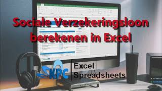 Sociale verzekeringsloon berekenen in Excel ✅ [upl. by Atena]