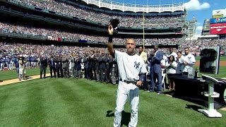 A look at the full Derek Jeter Day ceremony [upl. by Dominik]