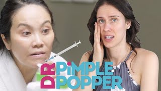 Dermatologist’s Night Routine Esthetician Reacts To Dr Sandra Lee Pimple Poppers Skincare Routine [upl. by Enahs910]