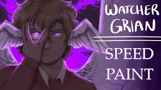 quotIdidnt diequot  A Watcher Grian Speedpaint [upl. by Stutzman]