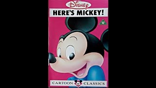 Digitized opening to Heres Mickey UK VHS [upl. by Ebert]