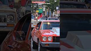 cool traffic Hot August Nights Reno Nevada Sams vlog excerpt clip classiccar vintagecars oldcars [upl. by Almeda607]