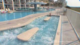 Hotel Blue Beachfront Resort Myrtle Beach South Carolina  Resort Reviews [upl. by Lindo]