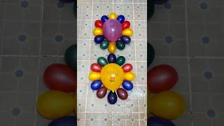 Beautiful HBD Balloon and Boy Balloon with water Colorful mini rainbow balloons pop reverse asmr [upl. by Lolande]