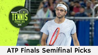 ATP Tour Finals Turin Semifinal Picks – 111624 [upl. by Ahola]