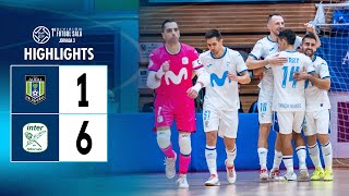 RESUMEN  Viña Albali Valdepeñas vs Movistar Inter FS [upl. by Valsimot440]