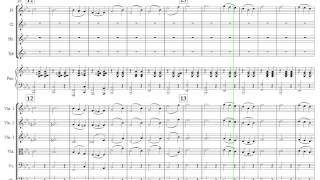 Shostakovich  Waltz No 2 arrangement for Chamber Orchestra with sheet music score [upl. by Pepe182]