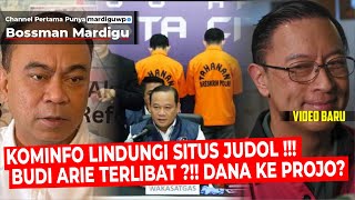 KOMINFO TERNYATA DALANG JUDOL  INI MERUGIKAN TANGKAP BUDI ARIE KAYA TOM LEMBONG  Mardigu Wowiek [upl. by Acemaj]