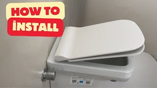 how to install a wall toilet from start to finish [upl. by Allissa]