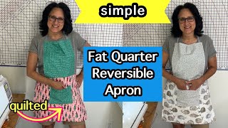 CUTE Reversible Apron Tutorial [upl. by Etana]