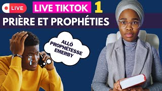 🟨PARTIE 1LIVETIKTOK 📞 AU DELÀ DE LA VOYANCEPROPHÉTIQUEAPPELLE liveeuropeafricaamericacongo [upl. by Triley]