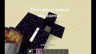 How to bed trap someone in Minecraft [upl. by Helbon]