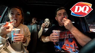 New Zealand Family Try Dairy Queen Blizzard for the first time [upl. by Alegnaed]