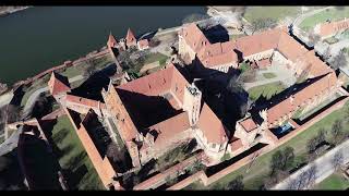 Zamek Malbork 4K Dron 2019 [upl. by Notsniw]