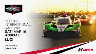 2024 IMSA 12 Hours of Sebring Teaser [upl. by Bailar1]