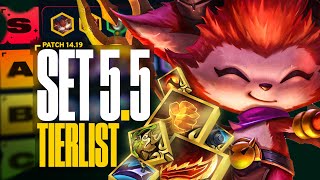 NEW Set 55 Revival Best Comps Tier List  TFT Patch 1419 [upl. by Mile127]