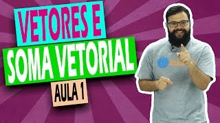 Vetores e Soma Vetorial  Aula 1  Cinemática  Física  Euduca [upl. by Cam]