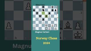 Magnus Carlsen Vs Ding Liren Norway Chess 2024 [upl. by Dalt]