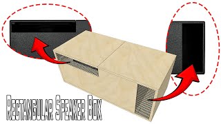 DIY Speaker Box  Rectangular Speaker Box  Bandpass 15quot diysubwoofer speakerbox subwoofer [upl. by Merry]