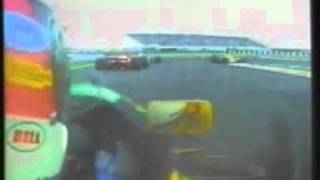 senna schumacher crash 1992 french gpwmv [upl. by Adrianne779]