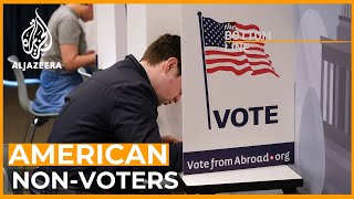 Why do so many Americans not vote  The Bottom Line [upl. by Ryann379]