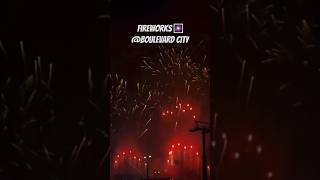 Boulevard city riyadh fireworks 🎆 shortsvideos [upl. by Ynnus]