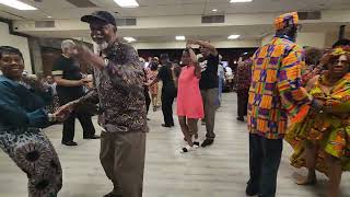 DMV senior hand dancers channel Aug 29th 2024 celebrating Rashid birthday part 1 [upl. by Shiller]