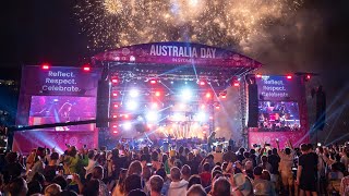 Australia Day Live 2023 concert from the Sydney Opera House and Circular Quay [upl. by Haniraz]