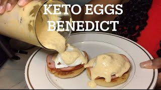 Weight Loss Journey 100 lbs  Week 52  Weekend Breakfast  KETO EGGS BENEDICT eggsbenedict keto [upl. by Saudra]