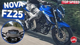 NOVA FZ25 2022 IMPRESSÕES DIRETO DA MOTO Fazer 250 Lançamento Yamaha [upl. by Gautious]