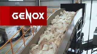 LDPE  LLDPE Film Washing Line  Genox Recycling Tech [upl. by Caasi54]