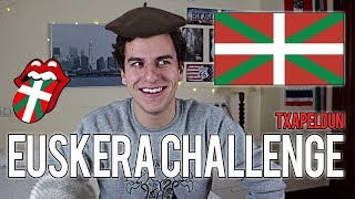 EUSKERA CHALLENGE NIVEL PRO TXAPELDUN  Reto de idiomas Español vs Euskera [upl. by Debra408]