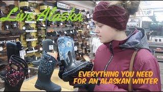 Live Alaska  Vlogmas  EVERYTHING YOU NEED FOR AN ALASKAN WINTER [upl. by Flosi]