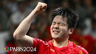 Fan Zhendong triumphs over Truls Moregardh to extend Chinas table tennis dominance  Paris Olympics [upl. by Kirad]