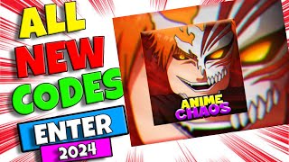 HOW TO REDEM THE ANIME CHAOS2024 CODES Roblox [upl. by Eerised]