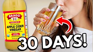 I Drank APPLE CIDER VINEGAR for 30 DAYS and THIS Happened [upl. by Enida971]