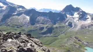 Pointe des Fonds 3021 m  vue panoramique du sommet Vanoise Savoie Alpes [upl. by Grani118]