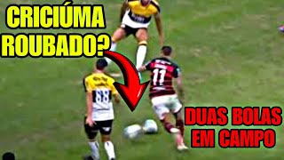 EXPLICANDO LANCE MAIS POLÊMICO DA HISTÓRIA DO FUTEBOL O PÊNALTI NO JOGO FLAMENGO X CRICIÚMA [upl. by Rochelle552]