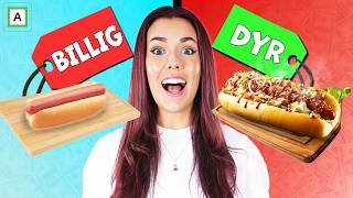 Billig VS Dyr Pølse  🌭🌭🌭  Jeg Spiser ALLE Pølsene i Hele Oslo [upl. by Annawak]