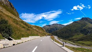 Driving the Oberalp Pass Switzerland [upl. by Tnomed]