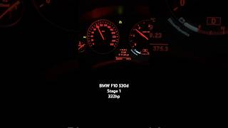 BMW F10 530d stage 1  332 hp 100240 [upl. by Elijah]