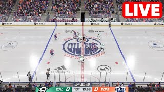 NHL LIVE🔴Edmonton Oilers vsDallas Stars2nd June 2024NHL Full GameNHL 24 [upl. by Enniroc678]