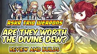 Askr Trio New Weapon Refines  Early Review and Build Ideas  Fire Emblem Heroes [upl. by Orva]